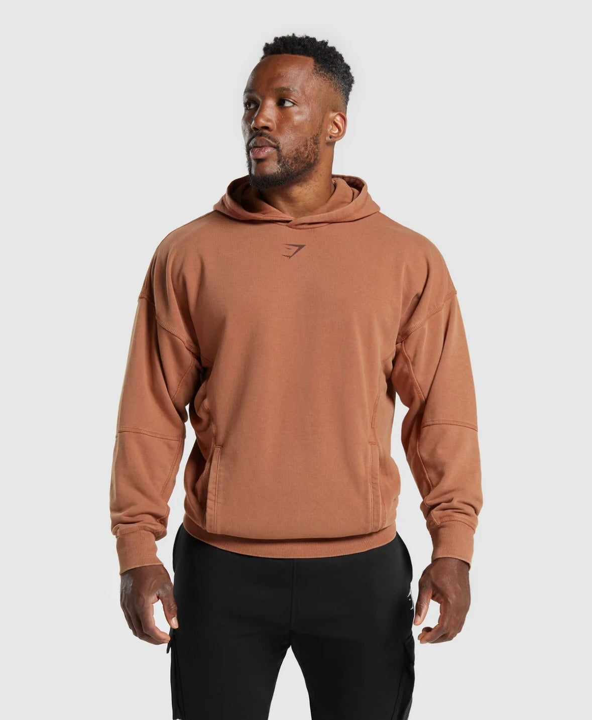 HERITAGE WASHED HOODIE GYMSHARK