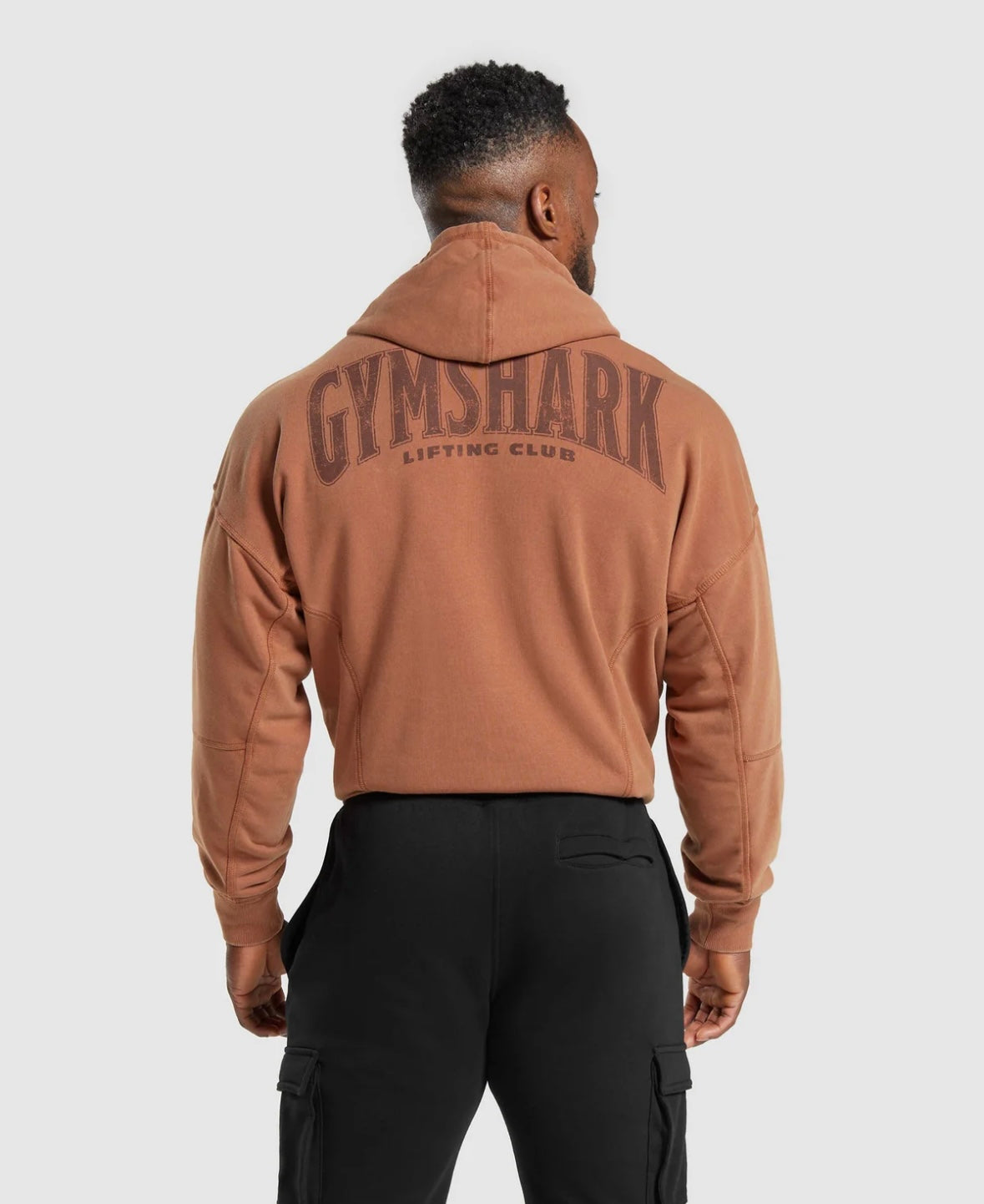 HERITAGE WASHED HOODIE GYMSHARK