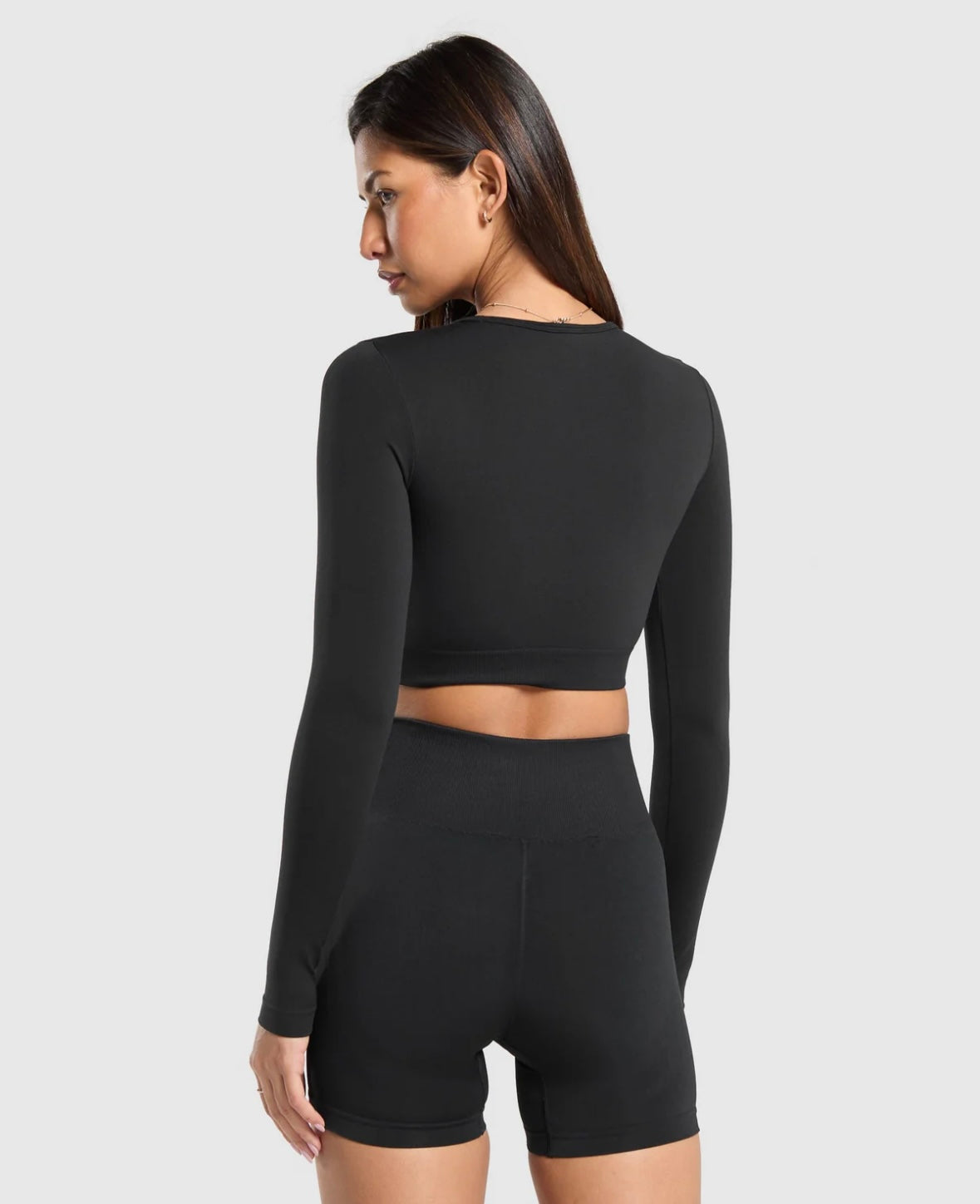 EVERYDAY SEAMLESS LONG SLEEVE CROP TOP
