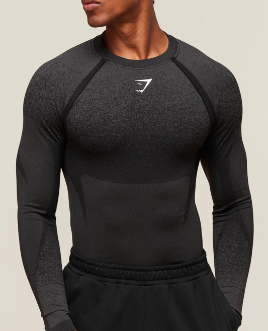 SHADOW SEAMLESS  LONG SLEEVE T-SHIRT
