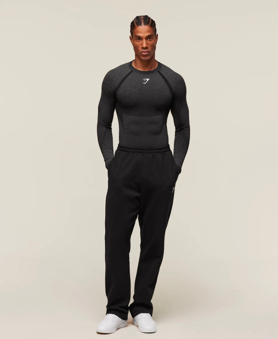 SHADOW SEAMLESS LONG SLEEVE T-SHIRT