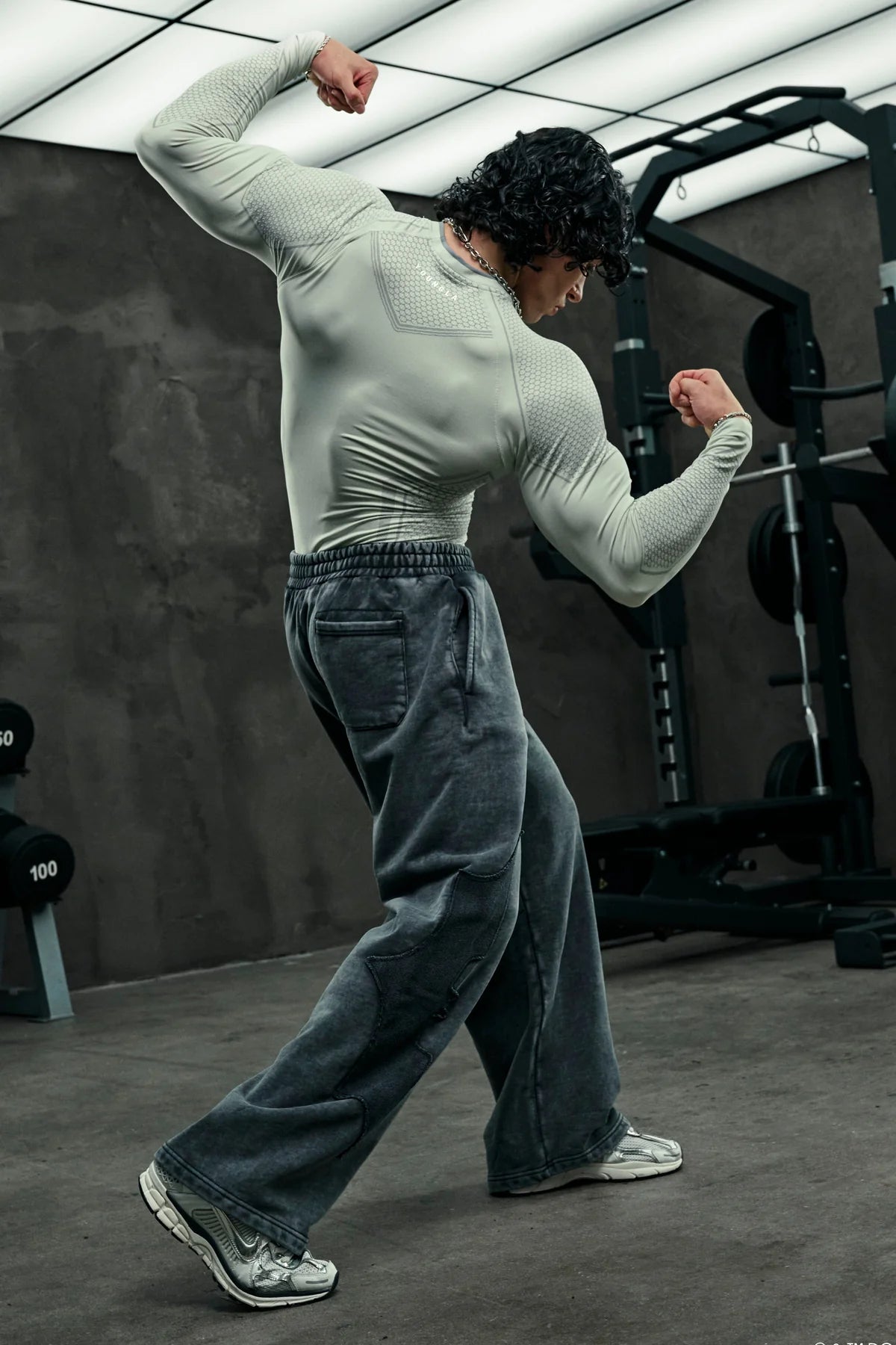 8004 - BATMAN COMPRESSION LONGSLEEVES