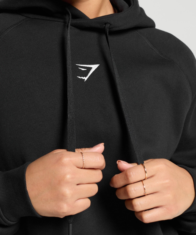 TRAINING OVERSIZED FLEECE HOODIE