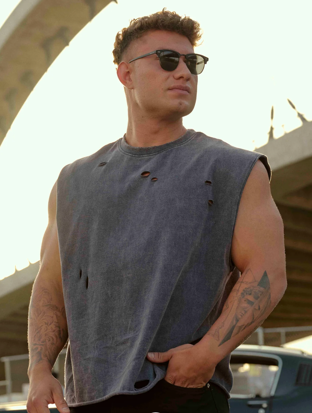 3022 - Anarchy Cropped Tanks