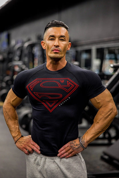 SUPERMAN COMPRESSION TEES