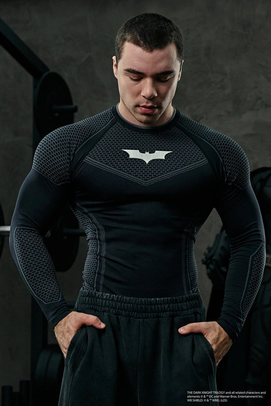 8004 - BATMAN COMPRESSION LONGSLEEVES