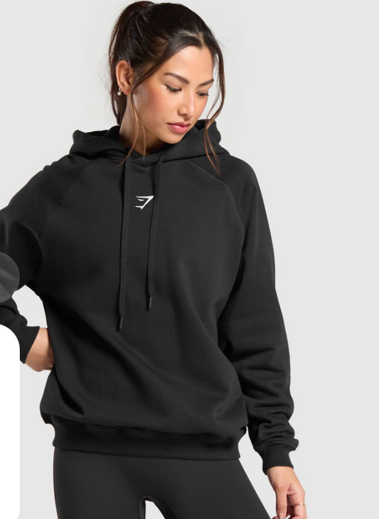 TRAINING OVERSIZED FLEECE HOODIE