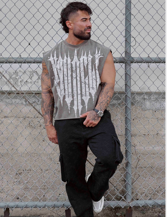 3021 - REVENGE CROP CUT-OFFS