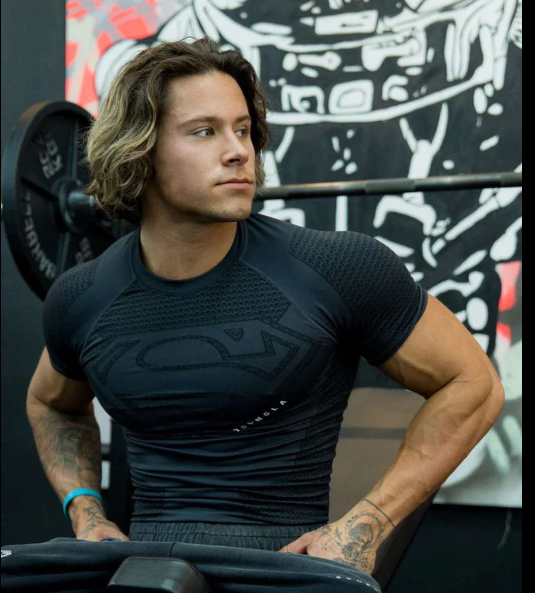 SUPERMAN COMPRESSION TEES